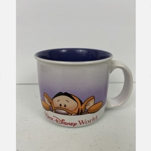 Large Walt Disney World Tigger Coffee Mug Cup Peek-A-Boo Winnie The Pooh 14oz